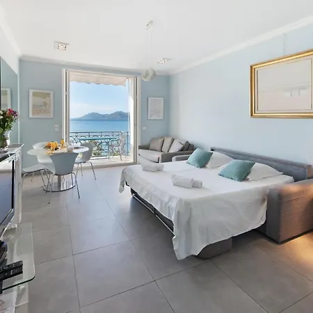 Palais Miramar - Blue - Vue -croisette Emplacement Unique - 20m - Wifi - Clim شقة